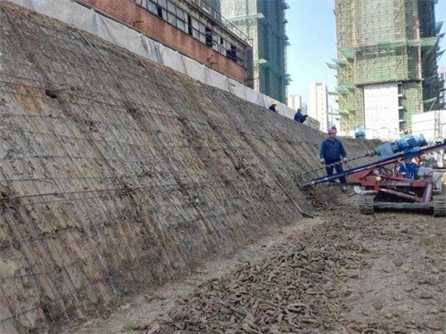 柴桑建筑边坡支护